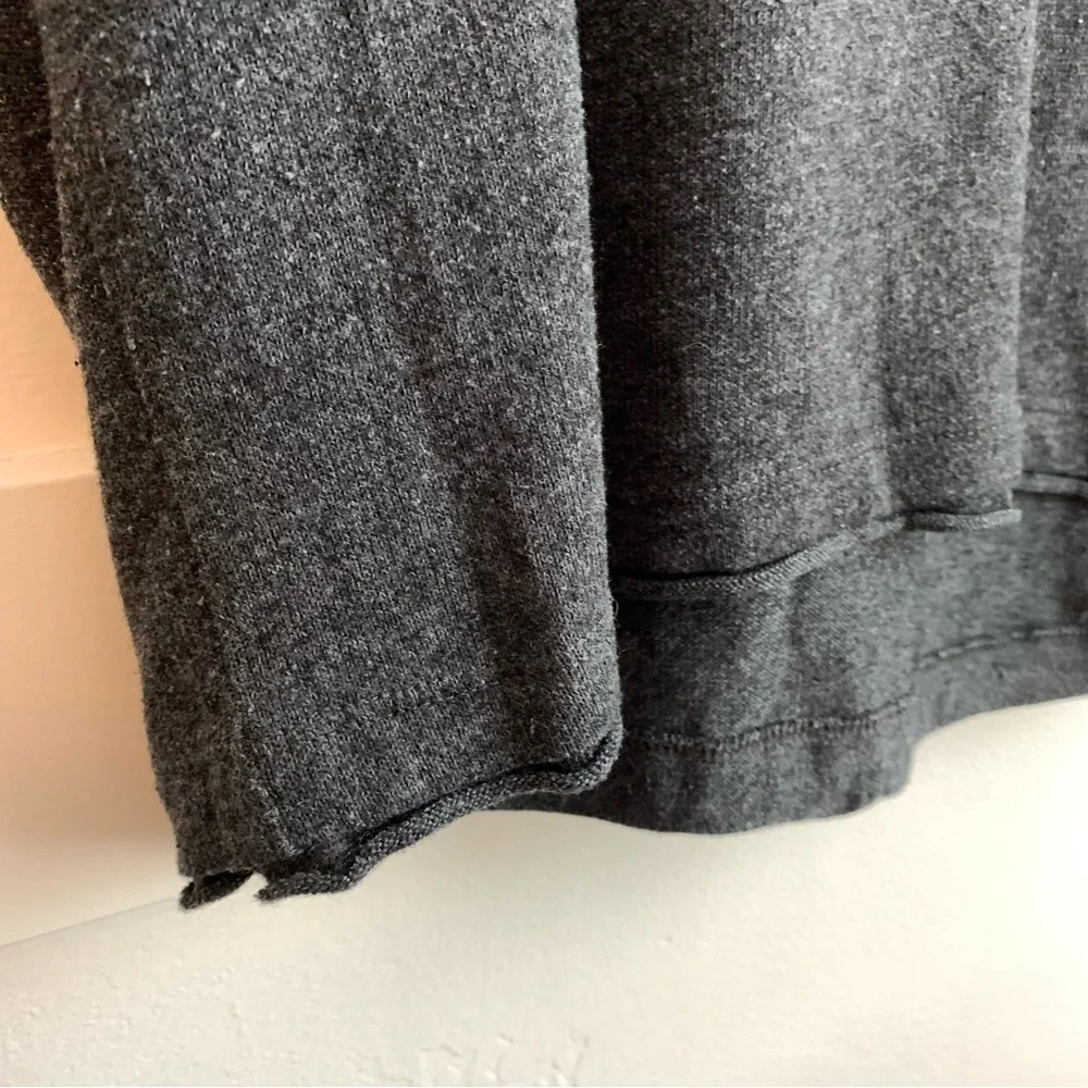 Zara Dark Gray Crewneck Long Sleeve Sweater